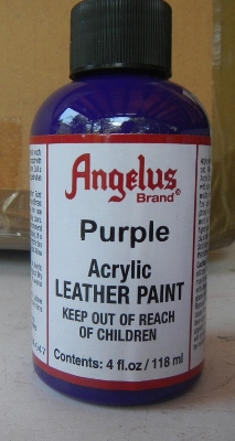 Angelus Leather Paint Purple